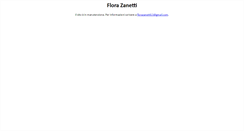 Desktop Screenshot of florazanetti.it